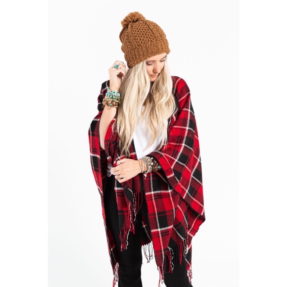 Three Bird Nest Pom Pom Beanie - Picture 3 of 5